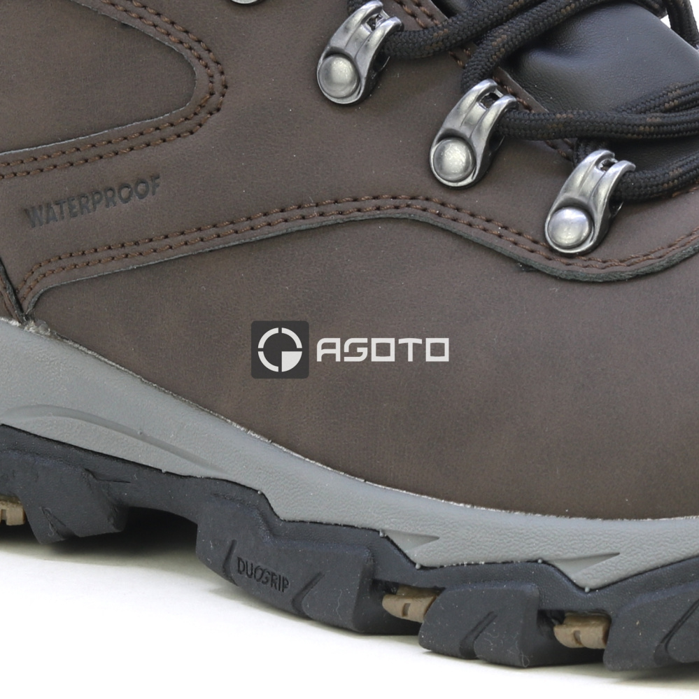 detail REGATTA Holcombe Classic hnědá pánská kotník outdoor obuv s membránou Isotex