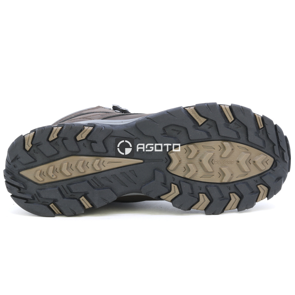 detail REGATTA Holcombe Classic hnědá pánská kotník outdoor obuv s membránou Isotex