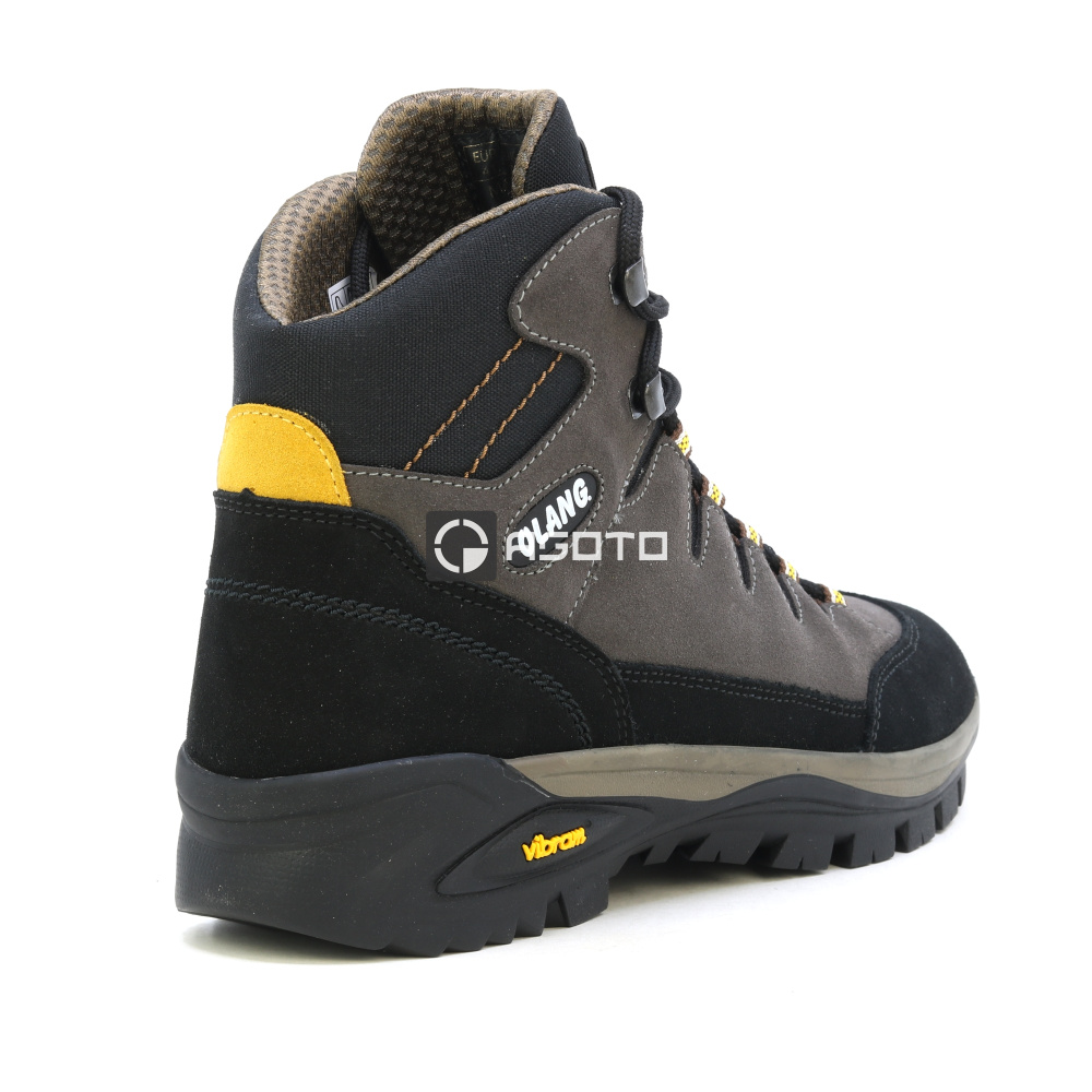 detail OLANG Badia 896 hnědá pánská kožená pohdlná outdoor obuv s membránou