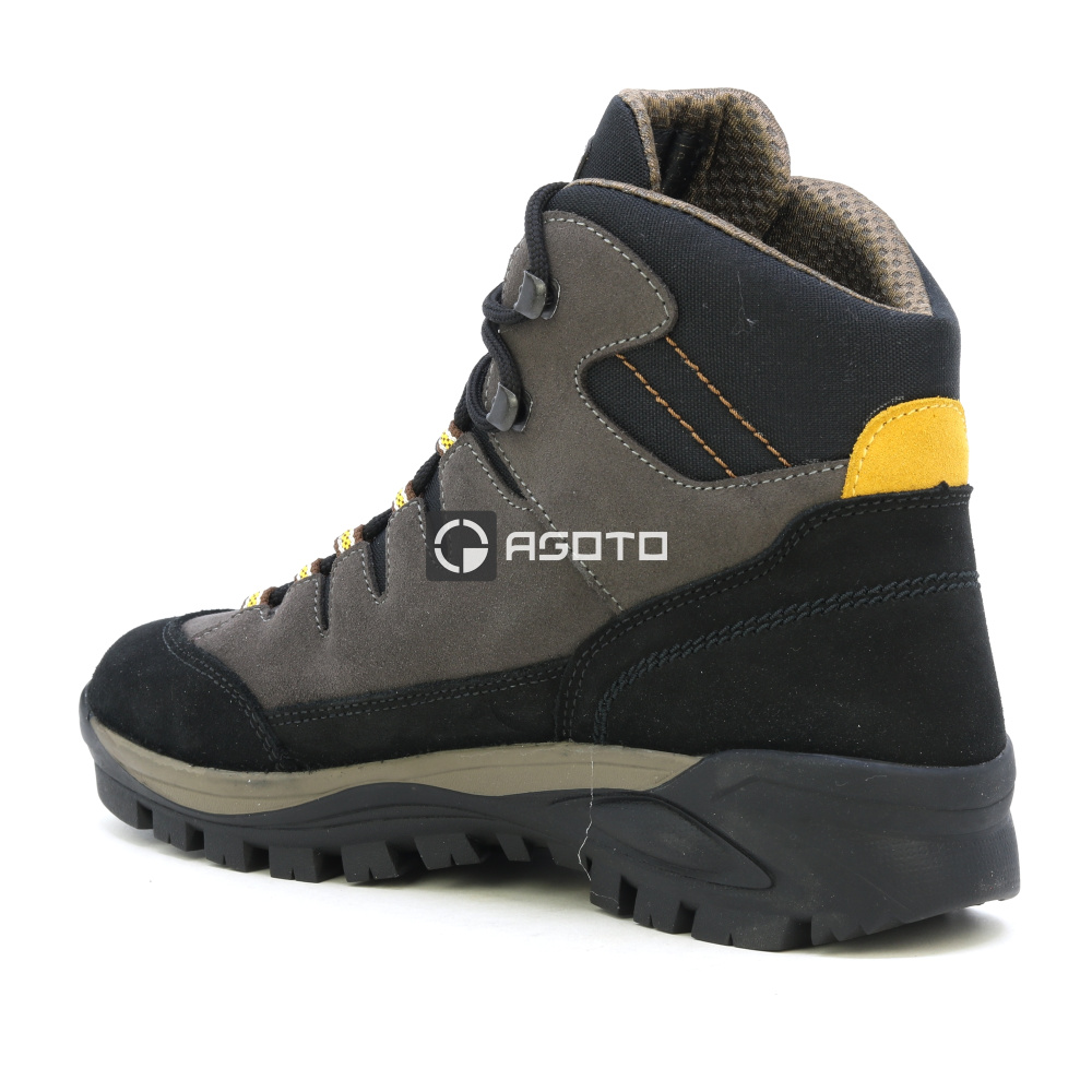 detail OLANG Badia 896 hnědá pánská kožená pohdlná outdoor obuv s membránou