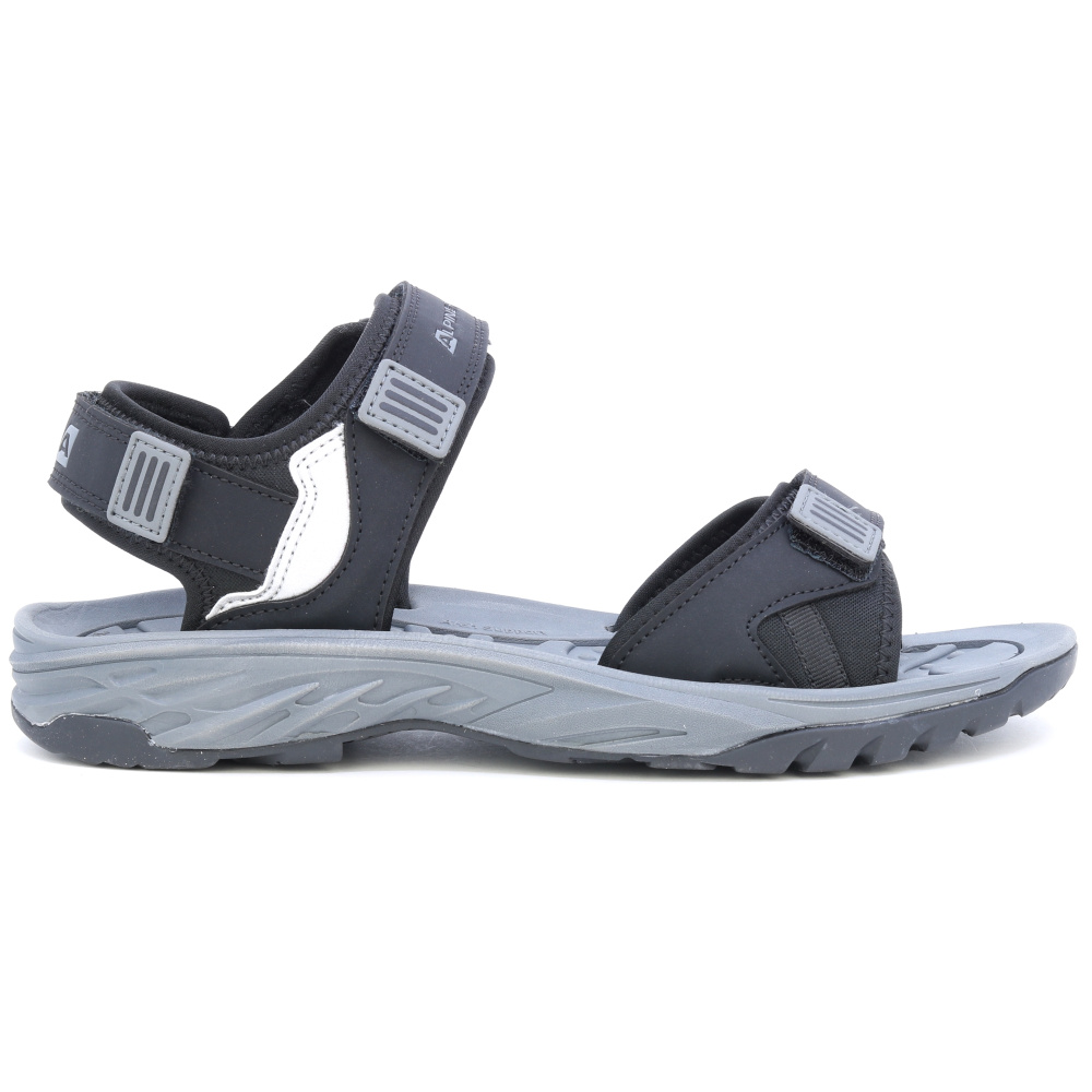 detail ALPINE PRO Torres černý pánský outdoor sandál