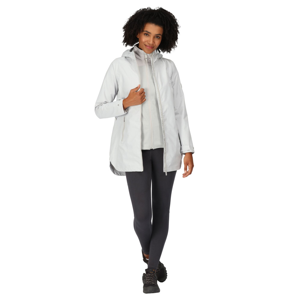 detail REGATTA Jessley bílá dámská outdoor bunda Isotex 5000 mm