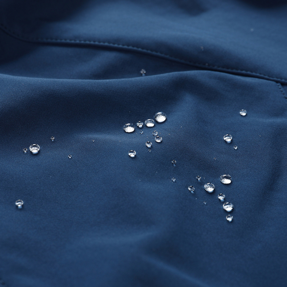 detail ALPINE PRO Hoora modrá dámská softshell bunda 8000 mm