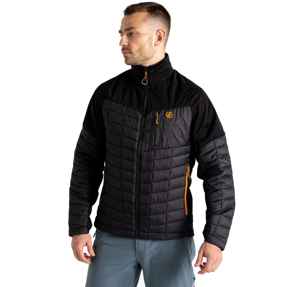 detail DARE2B Mountaineer II Hybrid černá pánská outdoor bunda