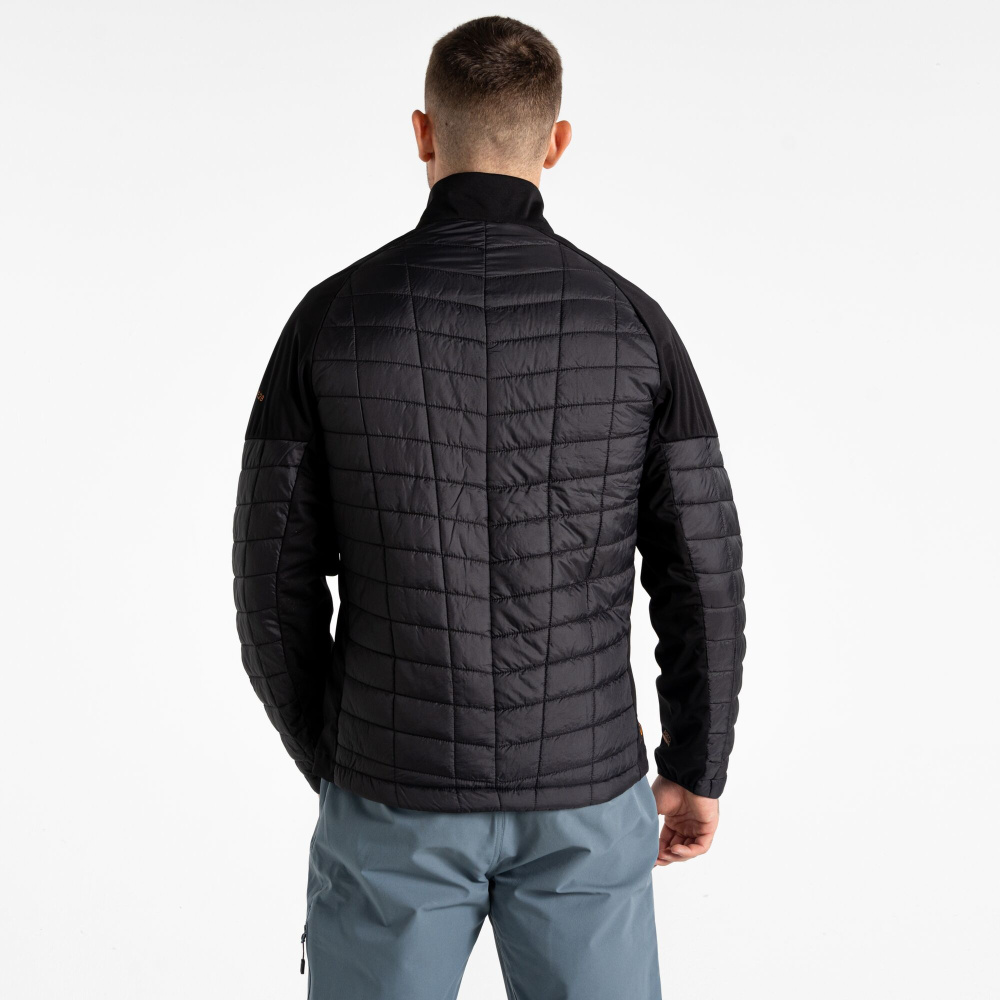 detail DARE2B Mountaineer II Hybrid černá pánská outdoor bunda