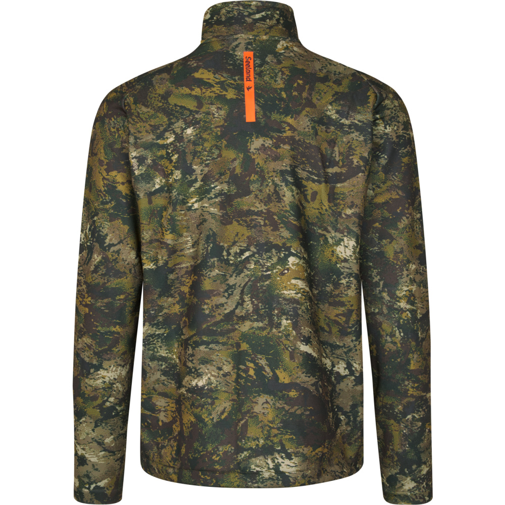 detail SEELAND Denmark Tidal Camo bunda outdoor pánská máskáč pohodlný Stretch