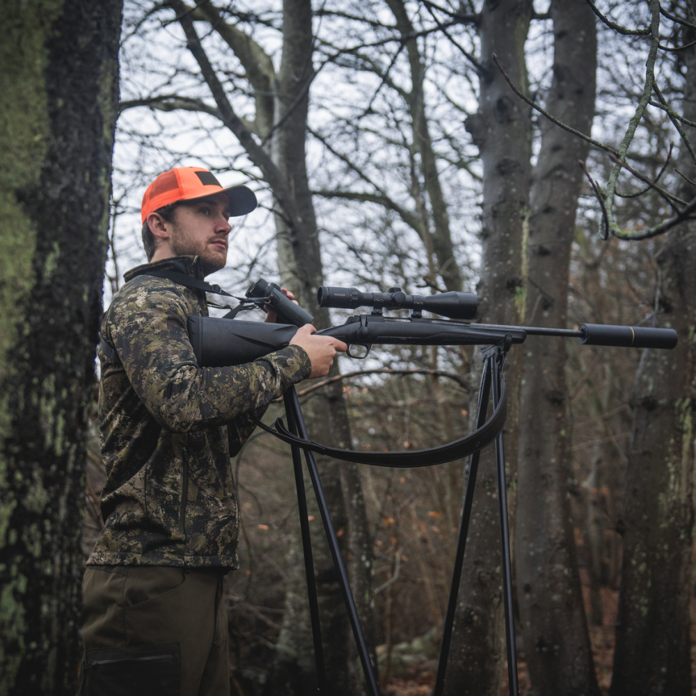 detail SEELAND Denmark Tidal Camo bunda outdoor pánská máskáč pohodlný Stretch