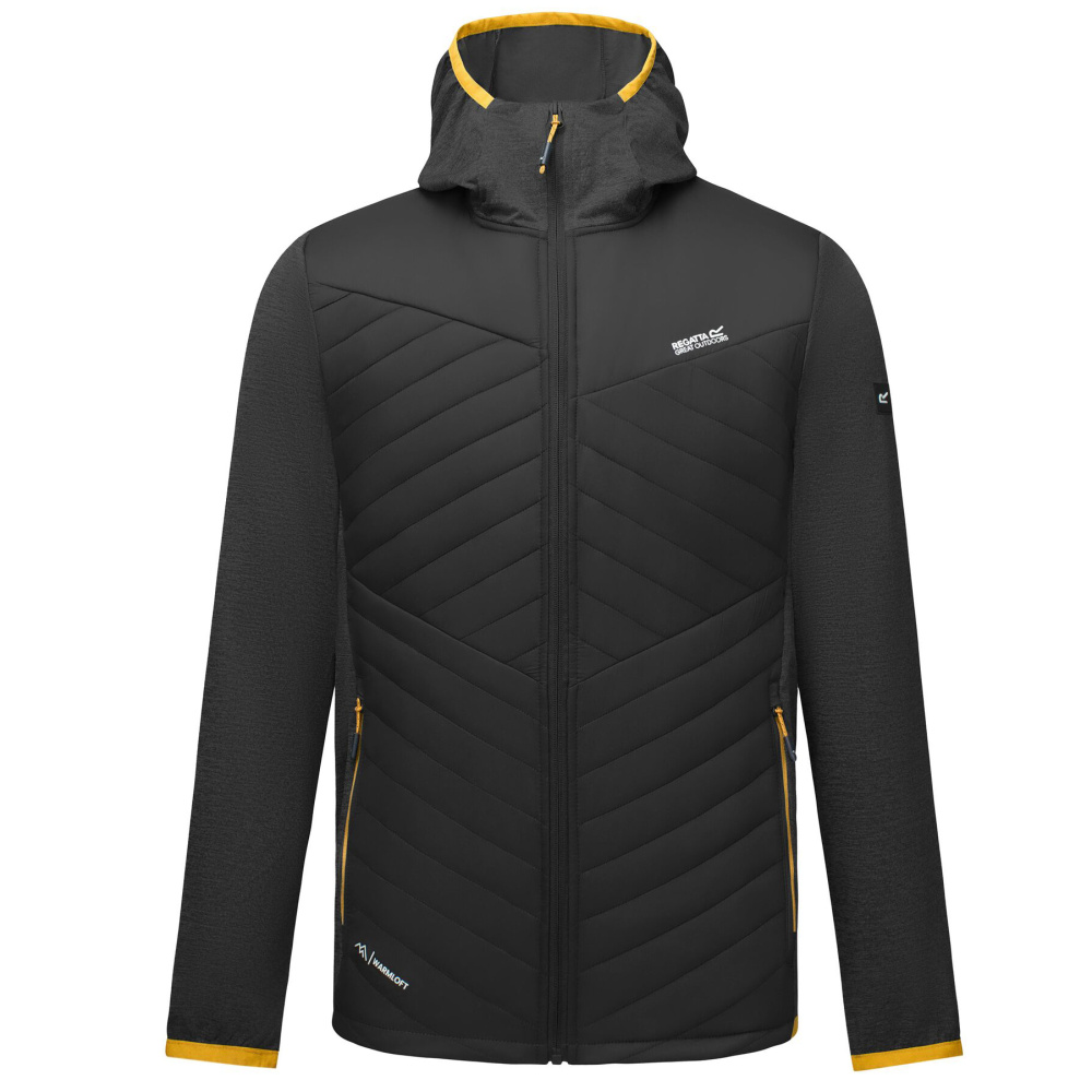 detail REGATTA Andreson Hybrid černá pánská celoroční outdoor bunda