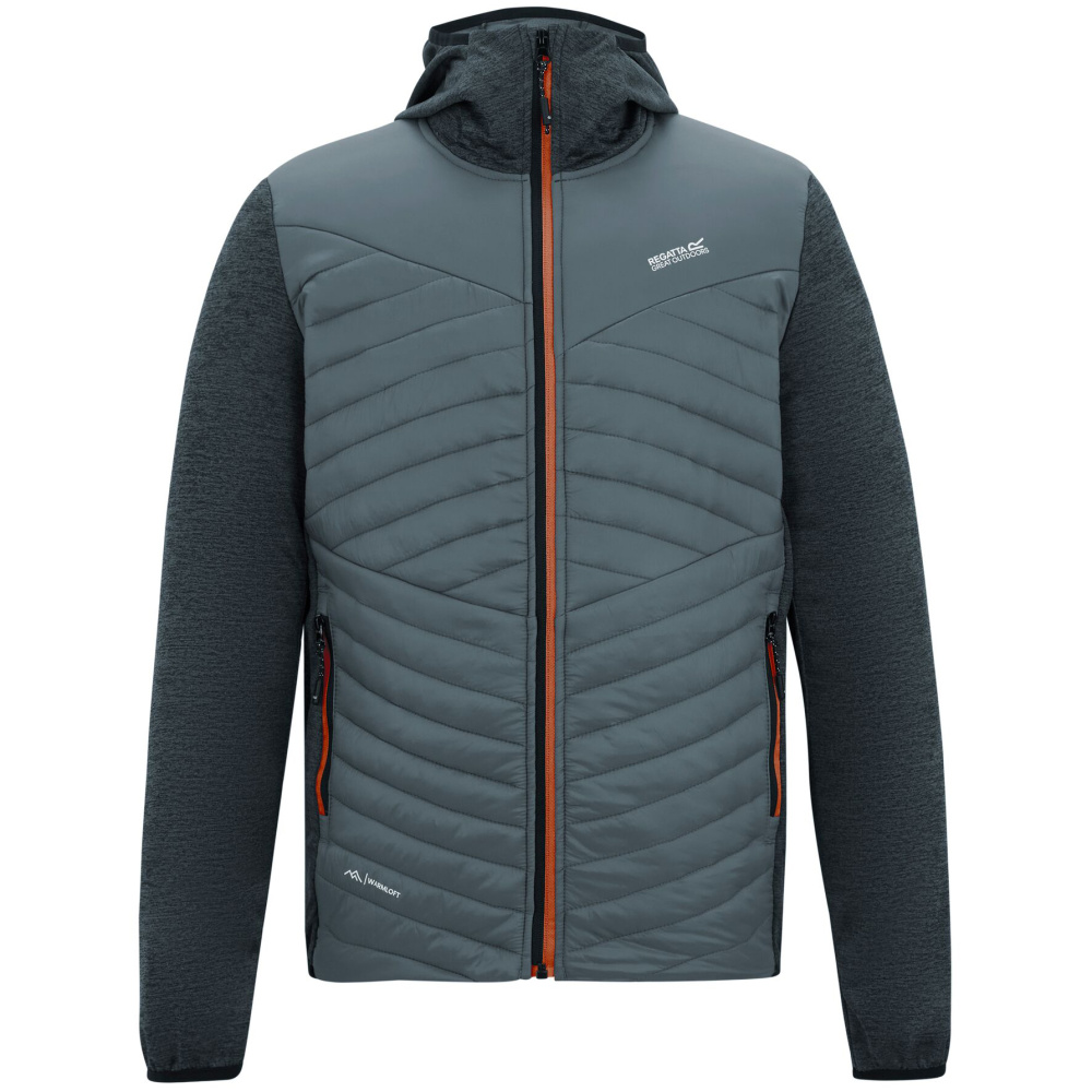 detail REGATTA Andreson Hybrid modrá pánská celoroční outdoor bunda