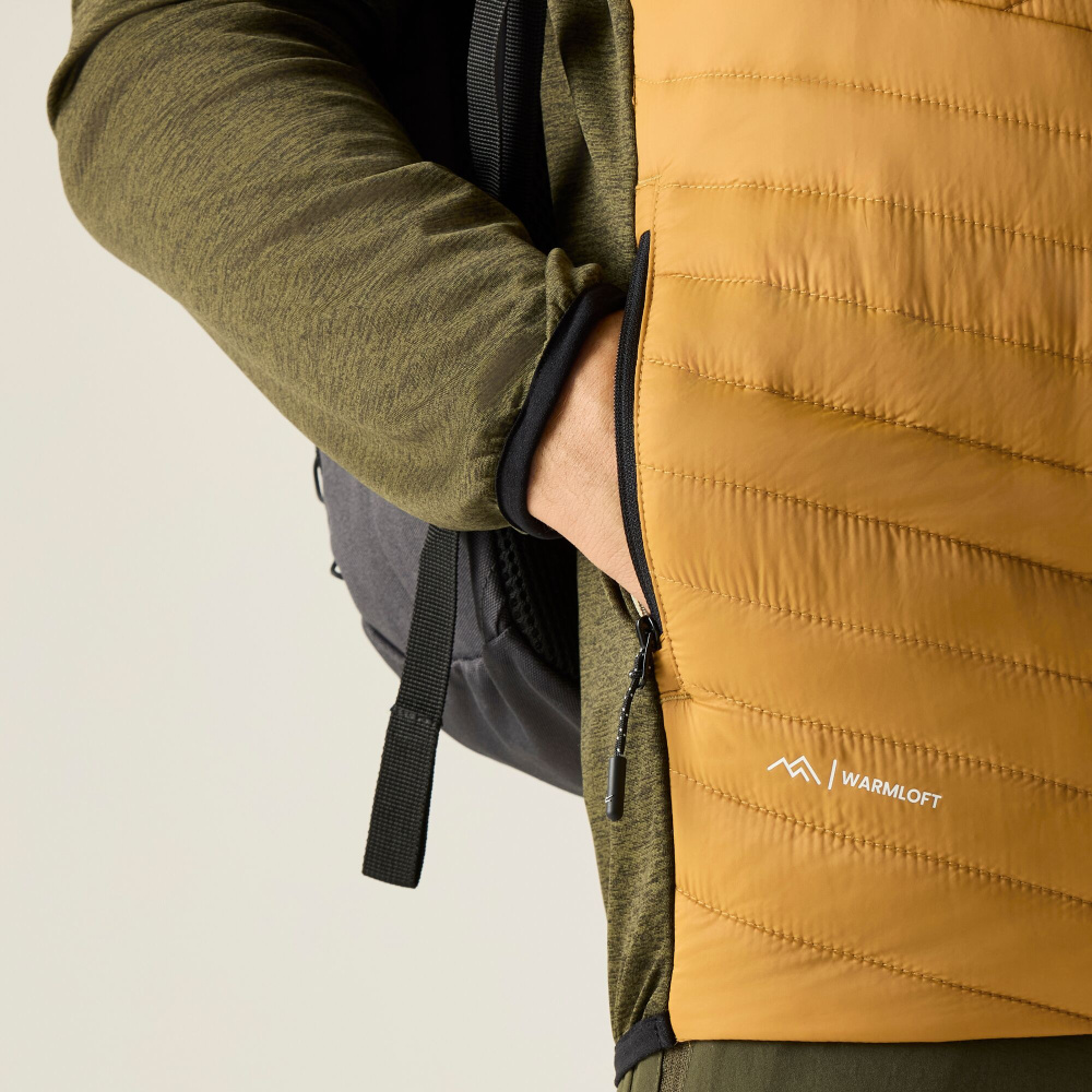detail REGATTA Andreson Hybrid béžová pánská celoroční outdoor bunda