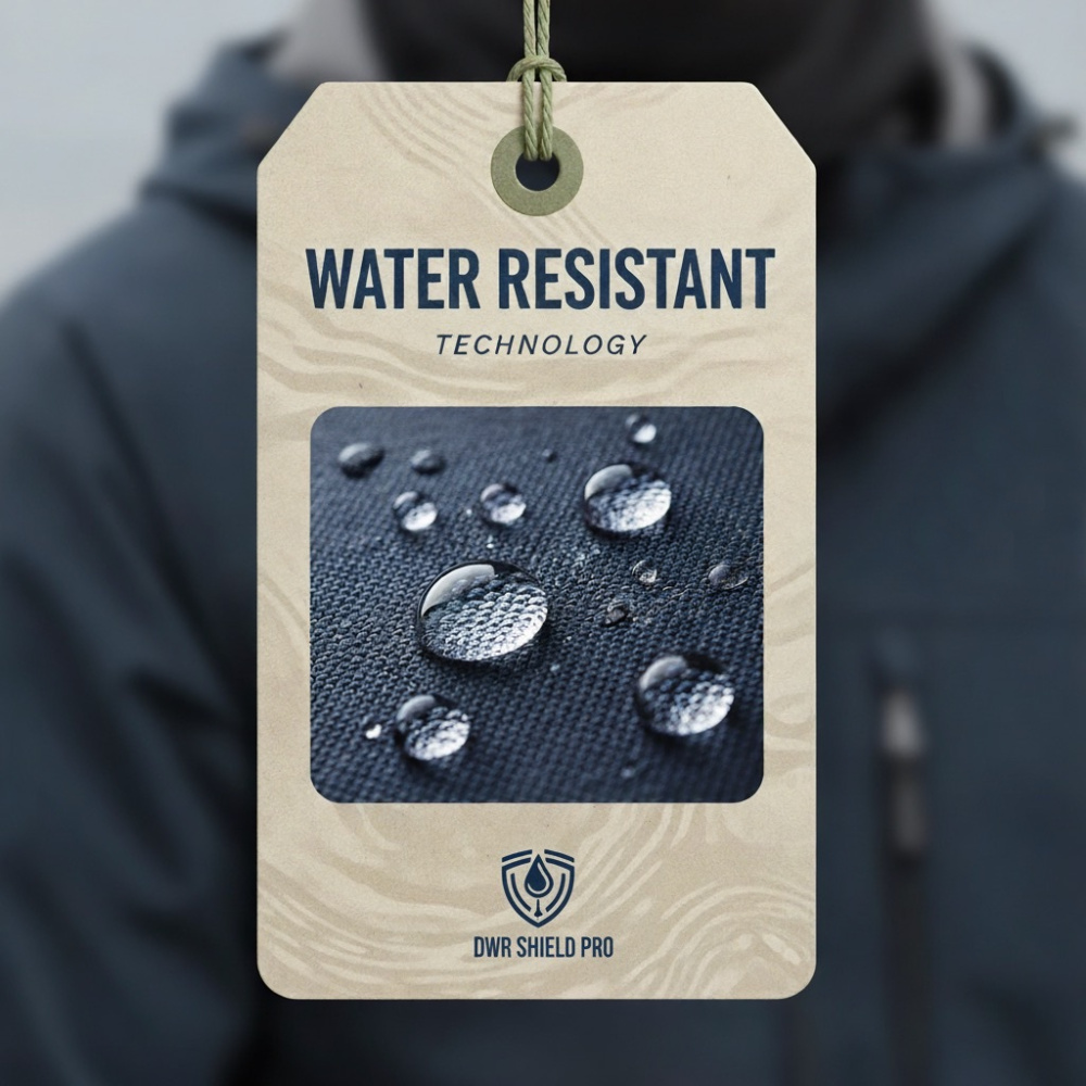 detail Asoto Vattern Zip-Off pánské hnědé outdoor kalhoty DWR odepínací nohavice 2v1