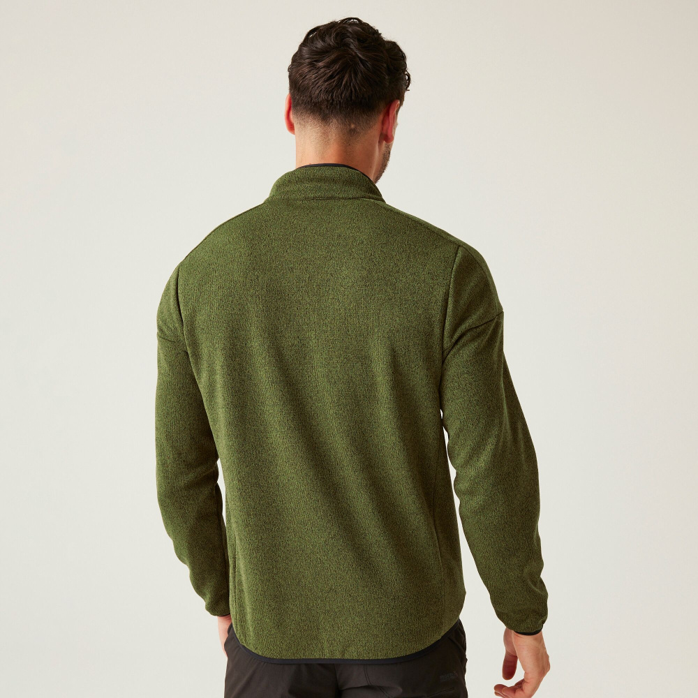 detail REGATTA Kames zelená pánská outdoor mikina