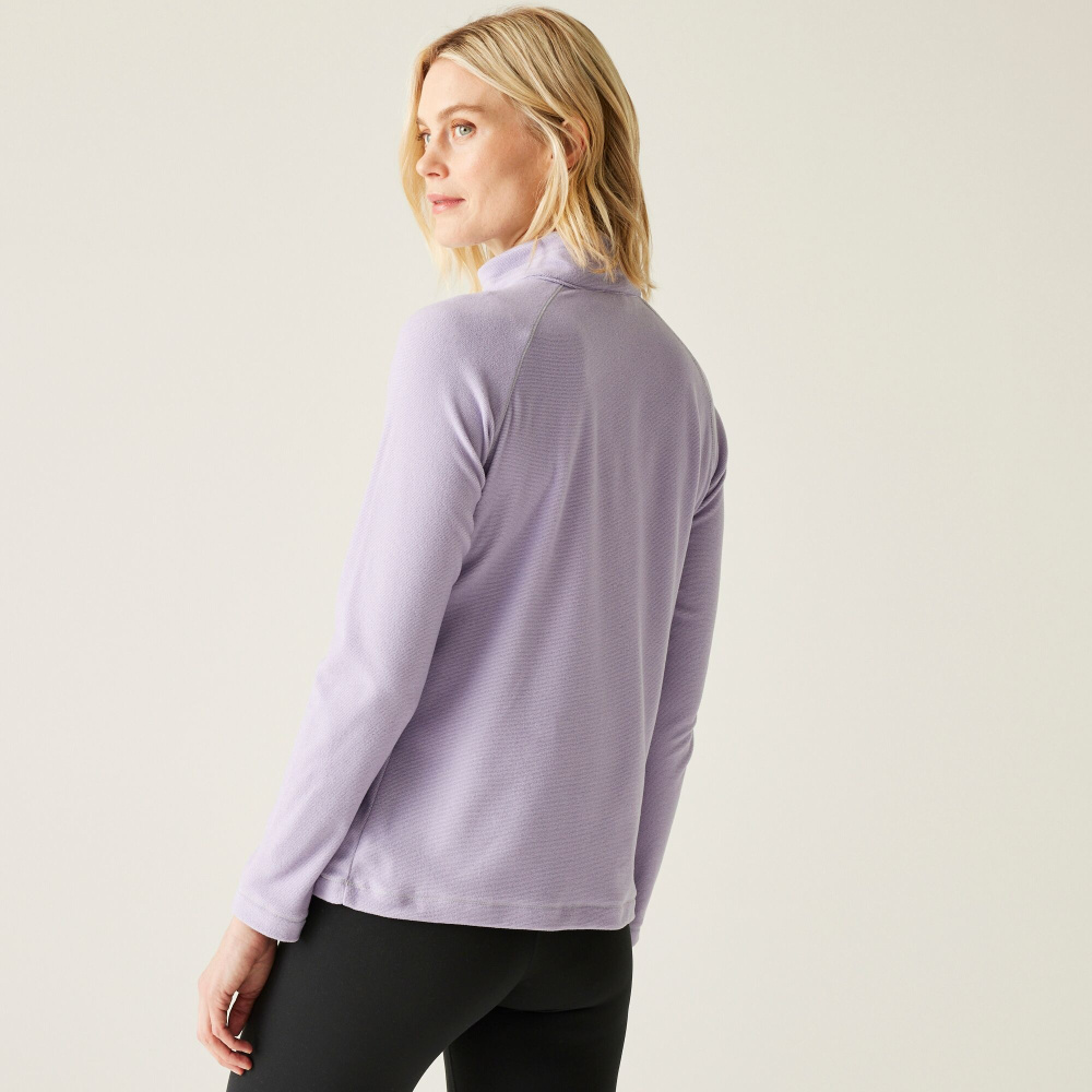 detail REGATTA Womens Montes fialová dámská outdoor mikina kr.zip