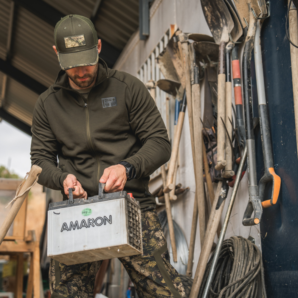 detail SEELAND Denmark Tidal olivová pánská outdoor bunda pohodlný 4 Way Stretch