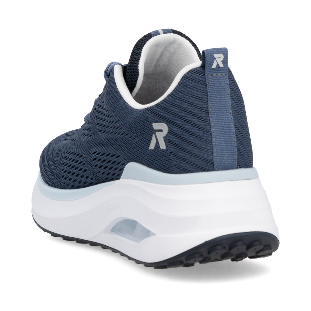 detail RIEKER W2701-14 modré dámské vzdušné tenisky