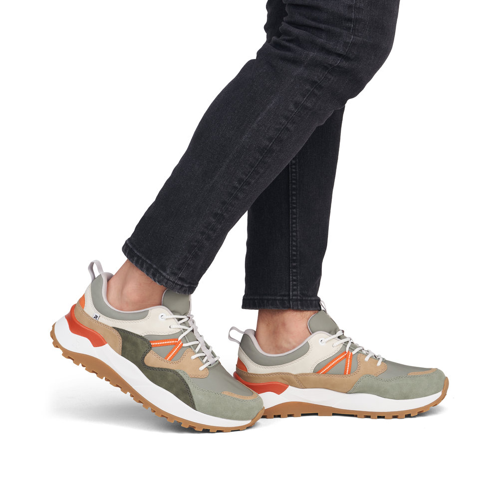 detail RIEKER U1301-52 šedé pánské tenisky Výprodej