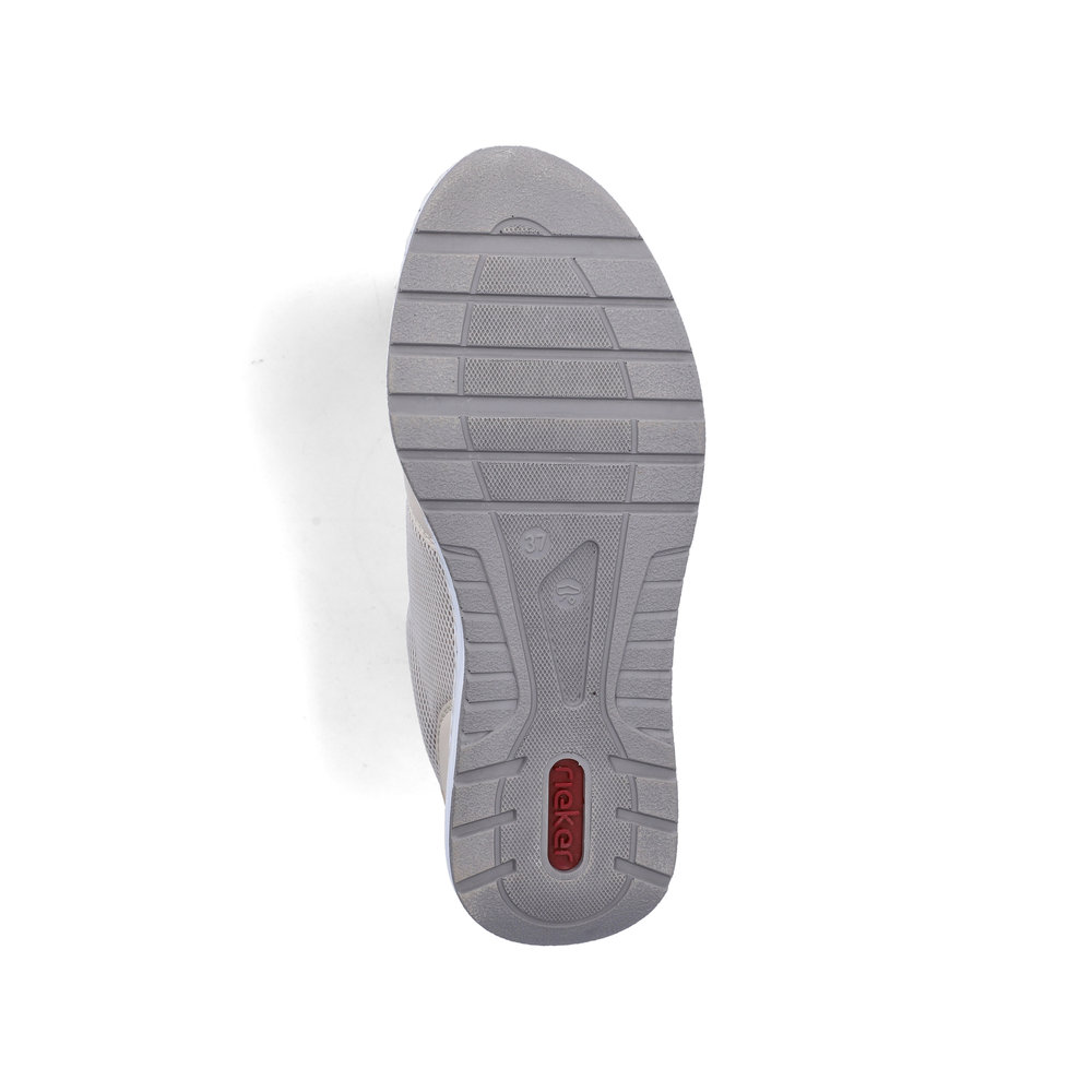 detail RIEKER 53101-60 béžové dámské pohodlné a vzdušné tenisky do města