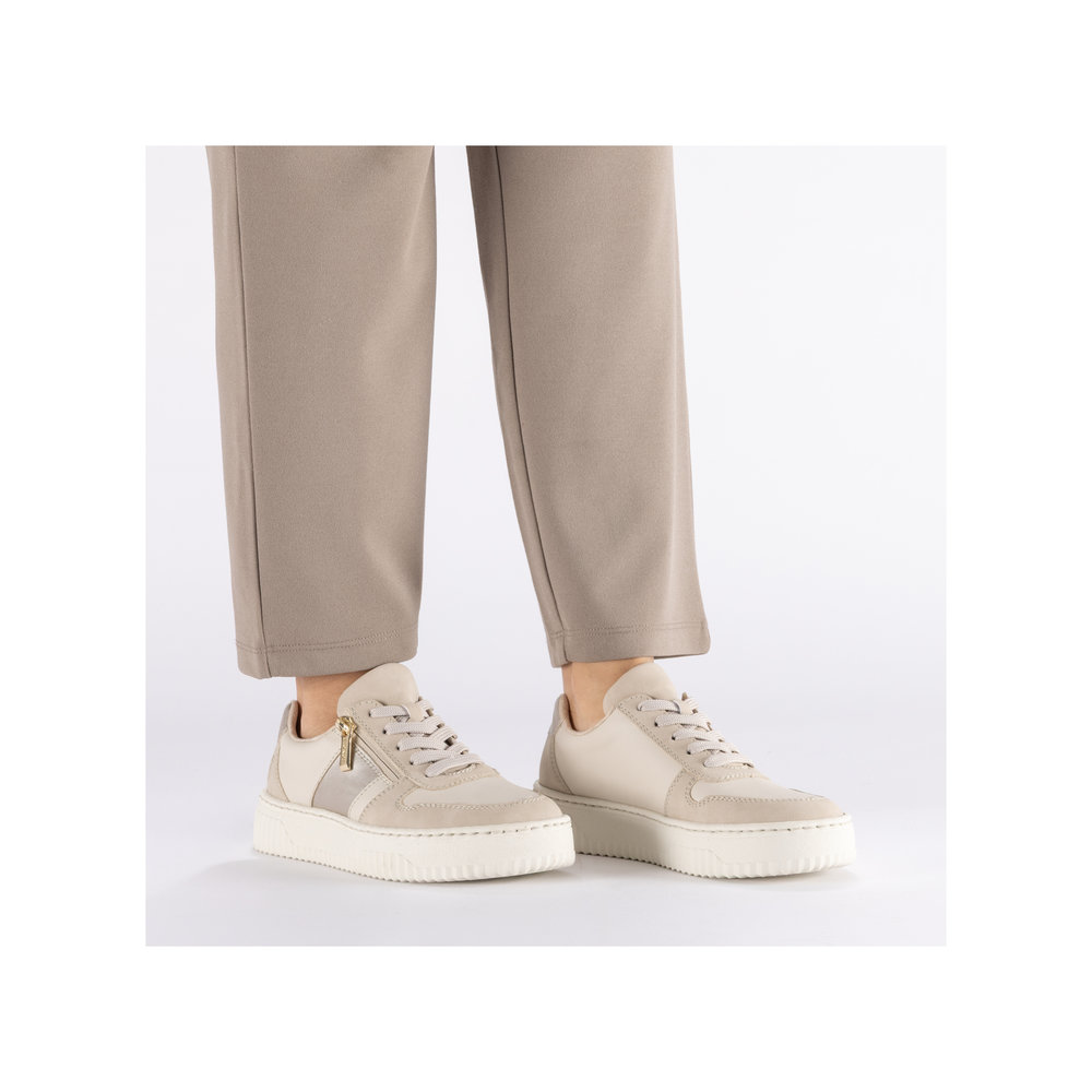 detail RIEKER N9909-60 béžové dámské antistress tenisky