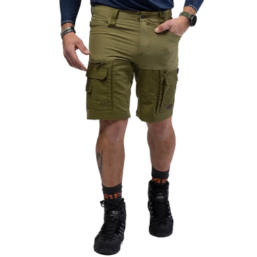 Beyond Nordic Sweden BN010 zelené pánské outdoor kraťasy Teflon EcoElite®