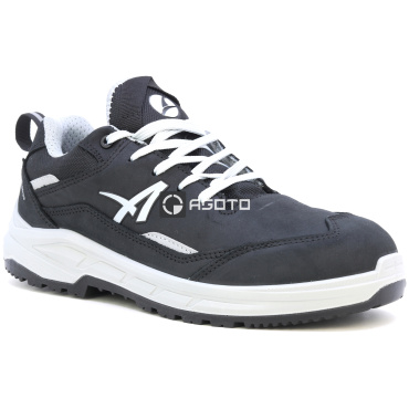 ALBATROS Vector S3 low černá pánská kožená pracovní obuv
