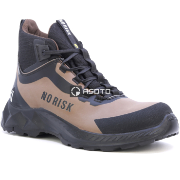 NORISK X-TREME Mid S3 hnědá pánská pracovní obuv
