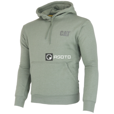 CATERPILLAR Trademark sv. zelená pánská mikina