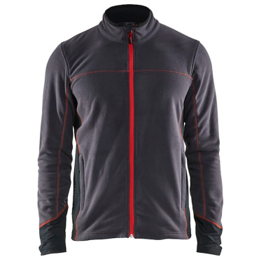 BLAKLADER Sweden Super Light Fleece šedá pánská mikina