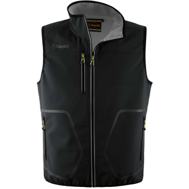 KAPRIOL Tech černá pánská softshell vesta