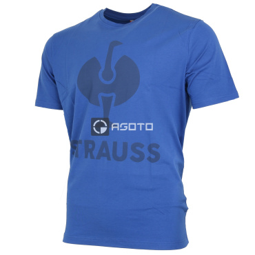 Engelbert Strauss Concrete modré pánská balvněné pánské triko, pružné Stretch