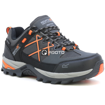 REGATTA Samaris III Low granit šedá pánská outdoor obuv ISOTEX membrána