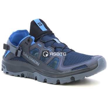 SALOMON Techamphibian 5 modrá pánská letní outdoor obuv, pohodlná, prodyšná