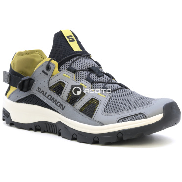 SALOMON Techamphibian 5 šedá pánská letní outdoor obuv, lehká a pohodlná