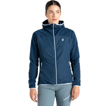 DARE2B ArdentlySoftshell modrá dámská funkční bunda