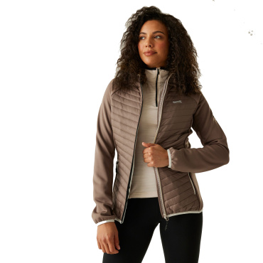 REGATTA Wms Andreson Hybrid šedá dámská outdoor bunda
