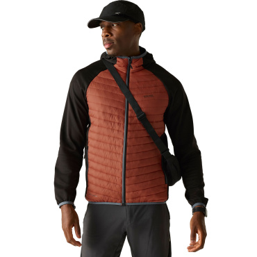 REGATTA Andreson Hybrid červená pánská outdoor bunda, praktická, celoroční použi