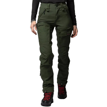 Beyond Nordic Sweden BN001-V2 olivové dámské outdoor kalhoty Teflon EcoElite®