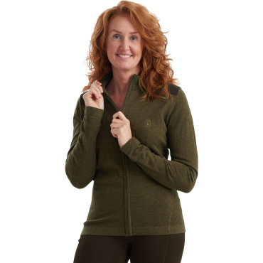 Deerhunter Denmark Lady Darlington olivový dámský svetr merino vlna