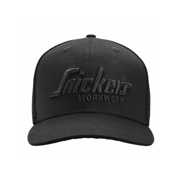 SNICKERS Trucker Cap černá pánská kšiltovka