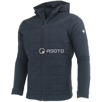 Engelbert Strauss Concrete Hybrid fleece černá pánská bunda