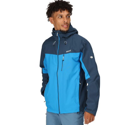 REGATTA Birchdale modrá pánská outdoor bunda + Isotex membrána 10 000 mm