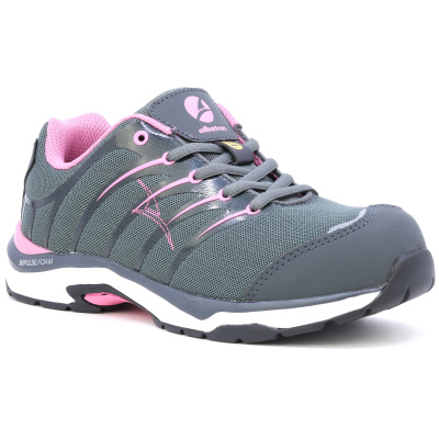ALBATROS Twist Pink WNS S1P ESD šedá dámská pracovní obuv
