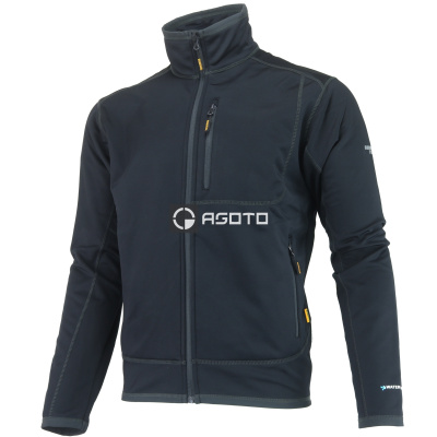 DEWALT Barton černá pánská pracovní bunda softshell