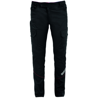 SPARCO Boston černé pánské kalhoty Stretch