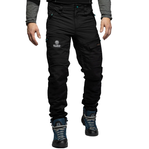 Beyond Nordic Sweden Onyx černé pánské outdoor kalhoty Teflon EcoElite®
