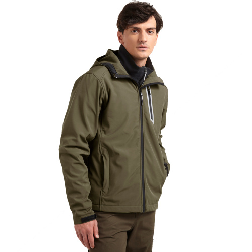 DIADORA Sail olivová pánská softshell bunda