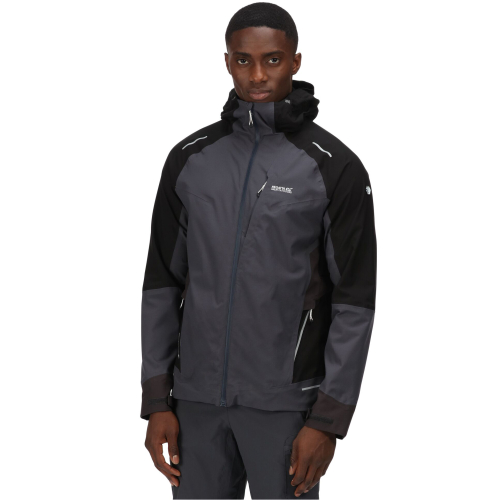 REGATTA Highton PRO Jkt šedá pánská outdoor bunda LED Isotex 15 000mm