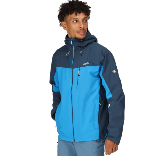 REGATTA Birchdale modrá pánská outdoor bunda + Isotex membrána 10 000 mm