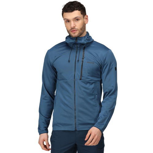Regatta Boyare Hoody modrá pánská outdoor mikina