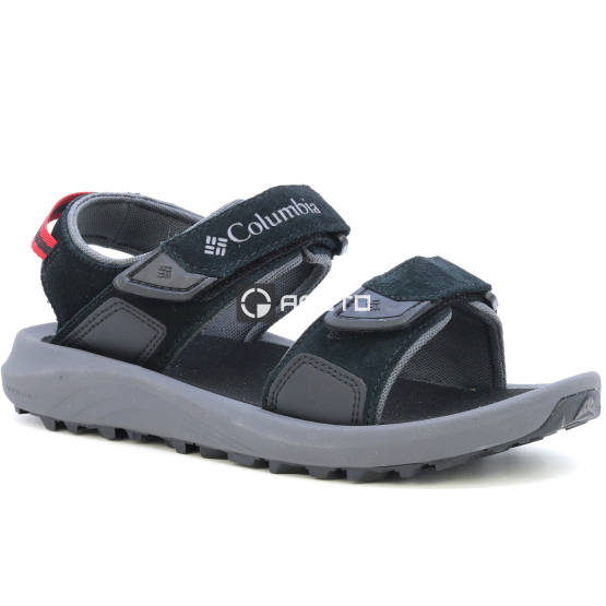 COLUMBIA Trailstorm Hiker 2 black černý pánský kožený outdoor sandál AKCE