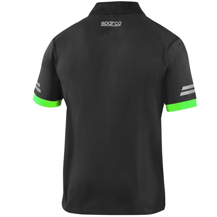 detail SPARCO Toledo POLO TW černá pánská polokošile